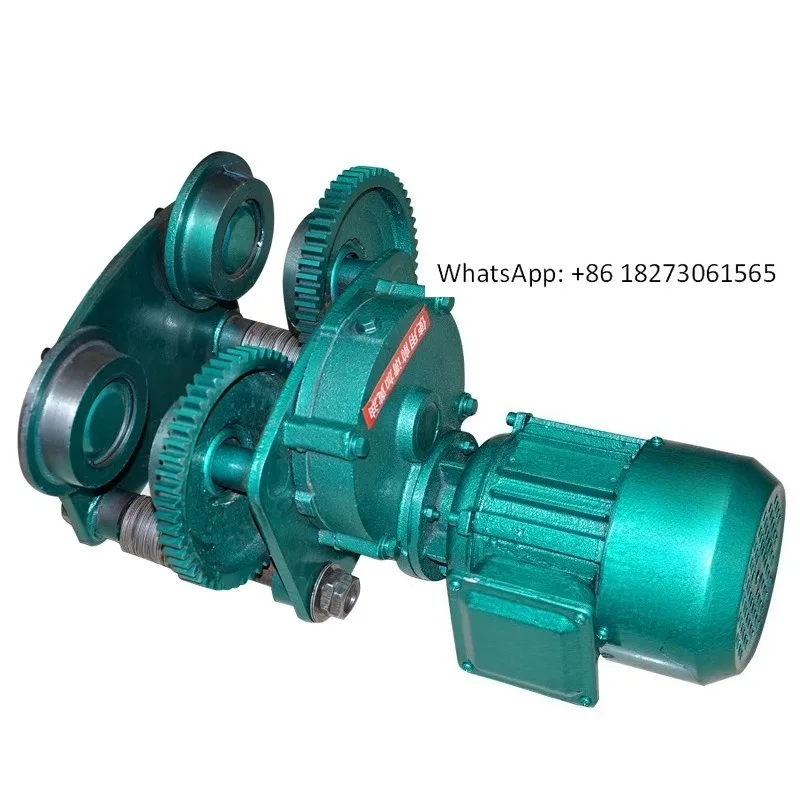 

I-beam track pulley traveling electric hoist hand push sports car household crane walking pulley