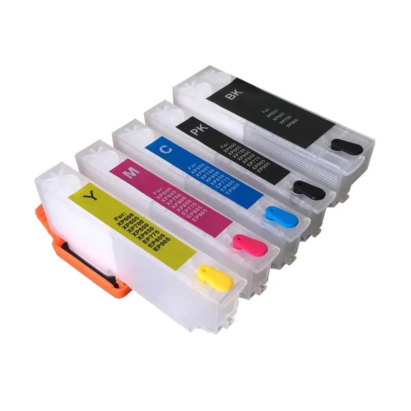 5 kleuren T33XL T3351 T3361-T3364 Refill Inktcartridge Met ARC Chip voor Epson XP-530 XP-900 XP-830 XP-645 XP-630 XP-540 Printer