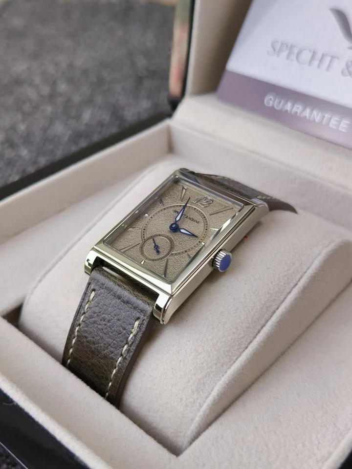 2026 Specht&Söhne Ultra Thin 7.5mm Rectangular Watch Japan Quartz