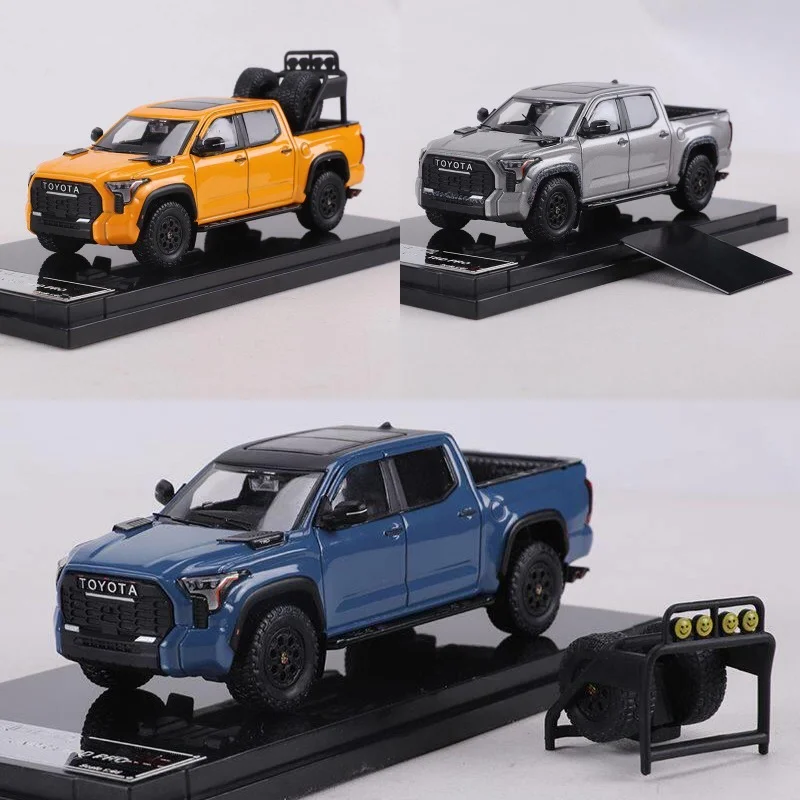 Diecast GCD 1:64 Scale Toyota Tundra Off-road Pickup Alloy Car Model - view 5