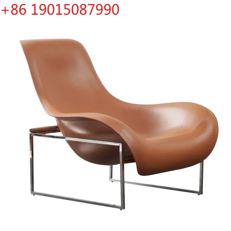 

Light Luxury Single Casual and Comfortable Living Room Sofa Advanced Modern Minimalist Functional Recliner Designer Chair