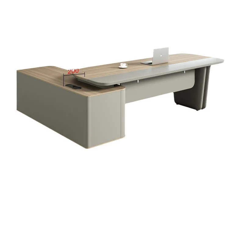 

Гуандунская высококачественная офисная мебель, стол для начальника, менеджер, президентский офисный стол и стул, комбинация большого класса, стол