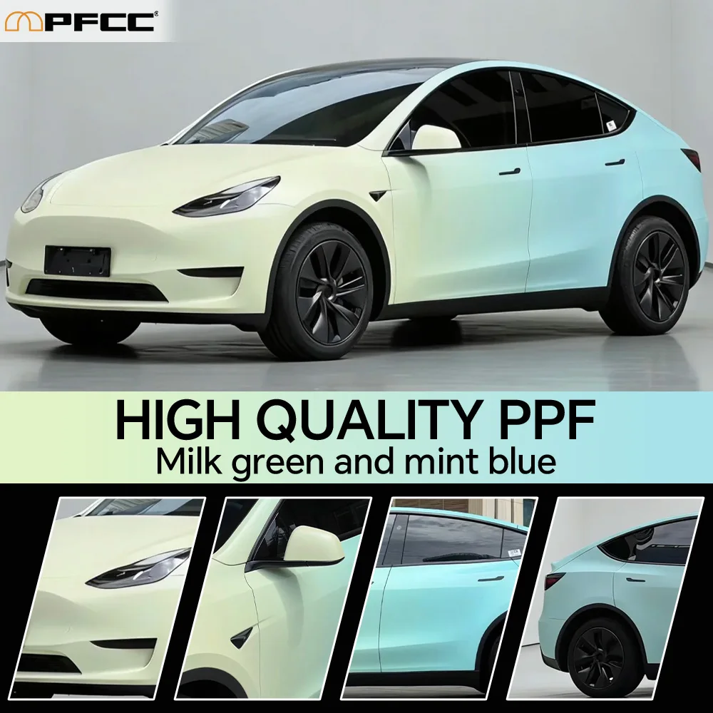 

For Tesla Model 3 Performance 2025 TPU Paint Protection Film Car Body Sticker Anti-scratch Protective 9Mil Pre-cut Car Clear PPF