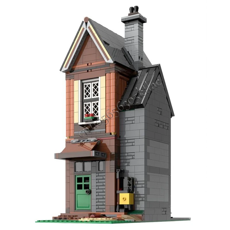 Nuove 1687 parti MOC City Street Views Modulari Fairy House Building Blocks Fai da te Assemblaggio educativo Giocattoli per bambini Regalo di Natale