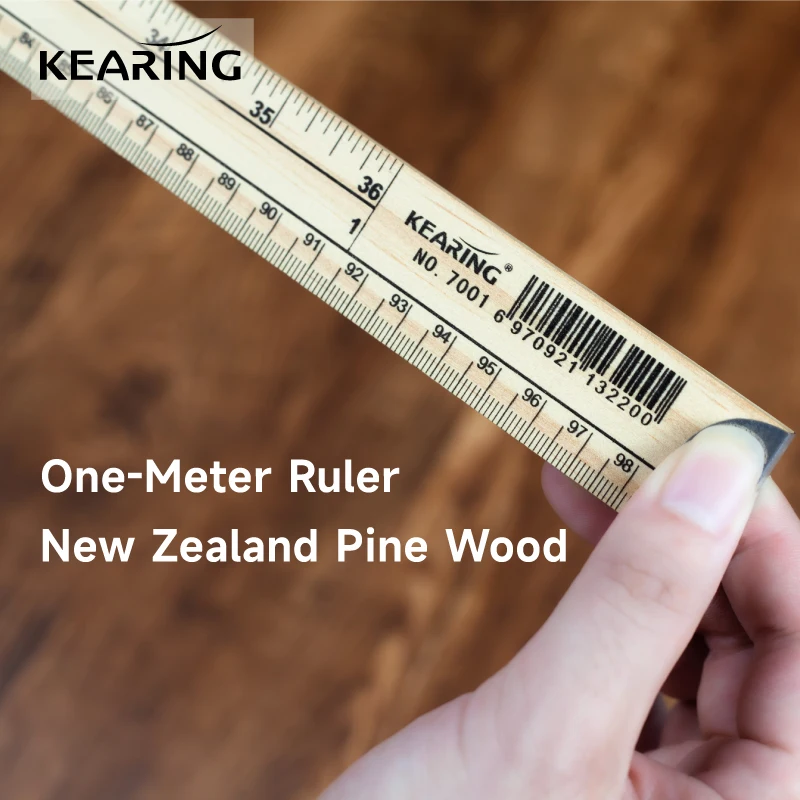 

Kearing 1m Wooden Ruler for Sewing, Fashion Design Dressmaking, Measuring Tools Metric and Imperial Scale New Zealand Wood