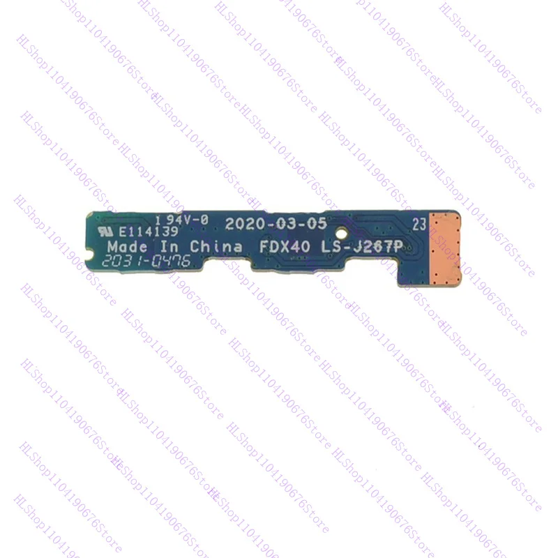 

Laptop HALL Sensor Circuit Board For DELL Latitude 7310 7410 LS-J267P FDX40 New