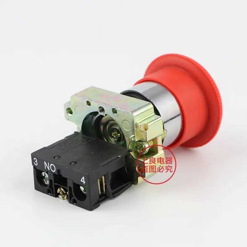 22mm Button Switch XB2-BS542 XB2-BS541 Mushroom Head Emergency Stop Self-locking Switch