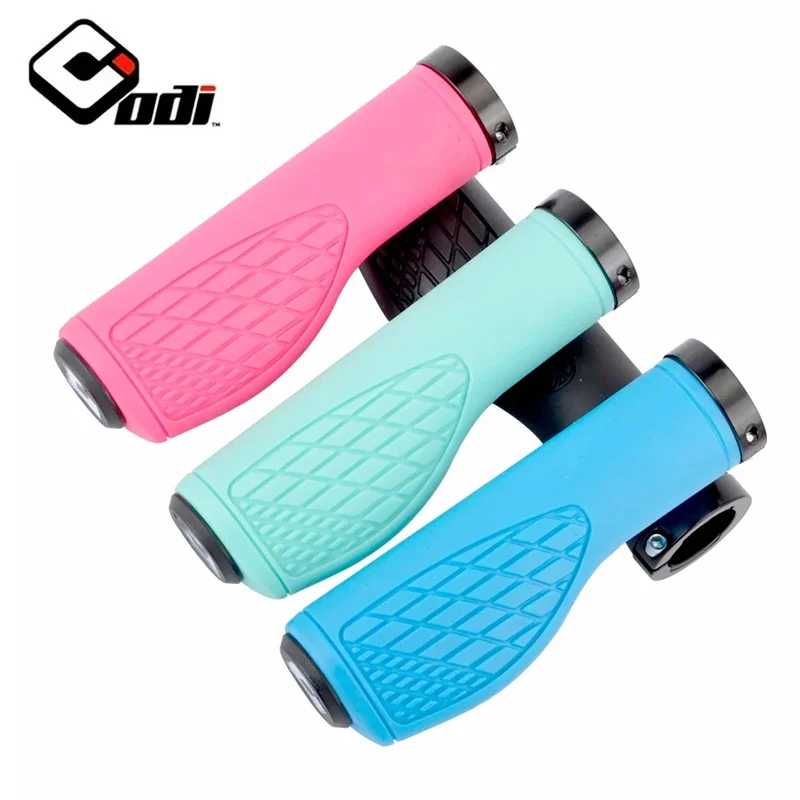 

ODI Lightweight Aluminum Alloy + Silica Non - slip High - elastic MTB Bicycle Handlebar Grips