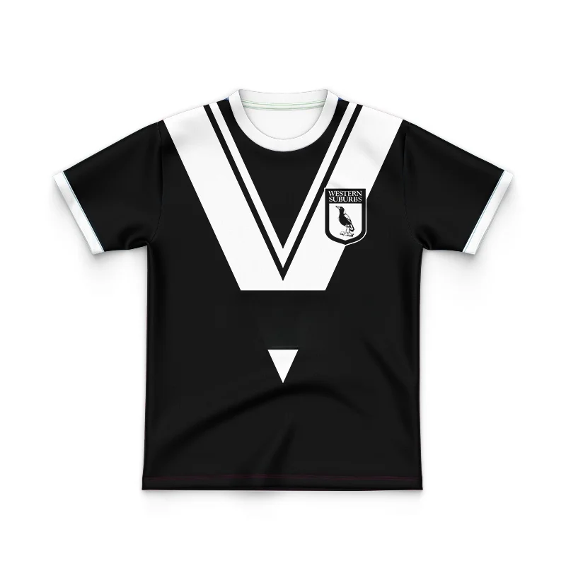 KIDS Dynasty 2024 kiwis rugby league mens muka training(Custom name and number )