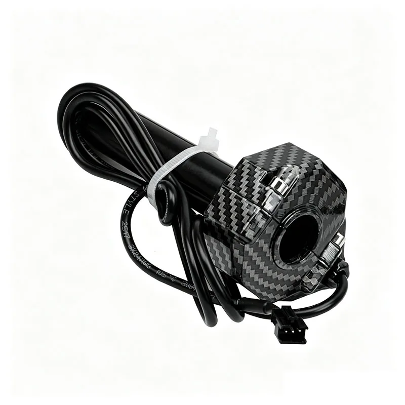 AliExpress ProfesRacing Motorcycles Throttle Turn Grip Carbon Fiber Grip For Sur Ron S X Surron Lightbee Off-Road Electric Vehicle E-Bike Accessories