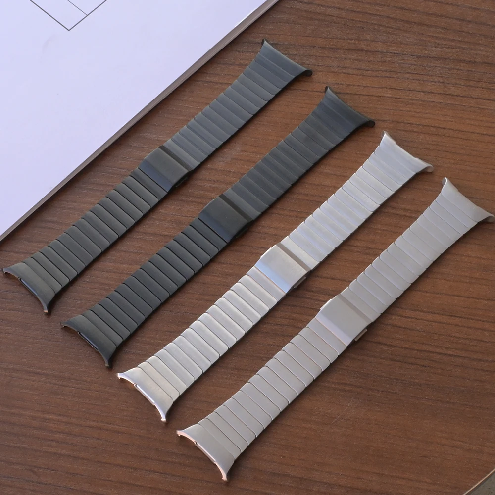 Gelang Baja Tahan Karat Pria untuk Gelang Magnet Samsung Galaxy Ultra Mewah untuk Gelang Logam Tali Jam Tangan Samsung Galaxy Ultra