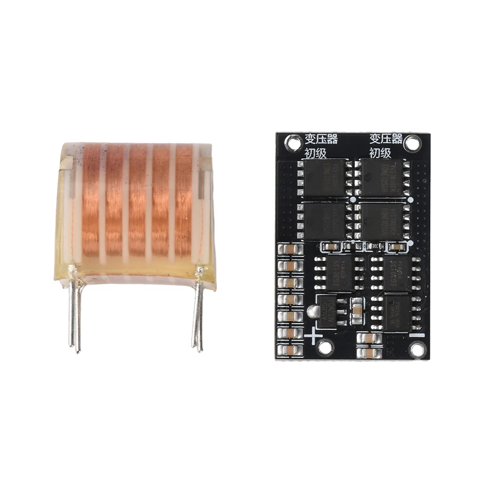 DC 5–13 V to AC 10 kV–20 KV Arc Igniter High-Voltage Module, 80 W 20 KV High-Frequency AC, Suitable for Equipment Ignition Etc.