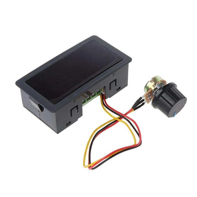 97QC لـ 6-30V 12V 24V 15A PWM MOTOR Controller مع شاشة رقمية