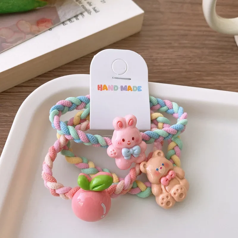kawaii-резинки-для-волос-комплект-из-3-предметов-пастельные-резинки-для-волос-с-кроликом-плетеные-цветочные-резинки-для-волос-без-скольжения-для-школьниц-милые-аксессуары-для-подростков