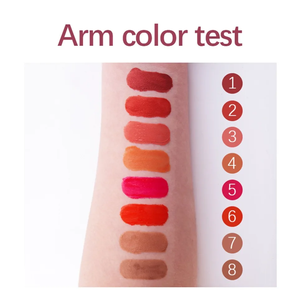 บลัชออนเนื้อครีมแมทท์แบบน้ำ รับผลิตแบรนด์ส่วนตัว โลโก้สั่งทำ เมคอัพวีแกน ขายส่ง ติดทนนาน ลิปทินท์ธรรมชาติ