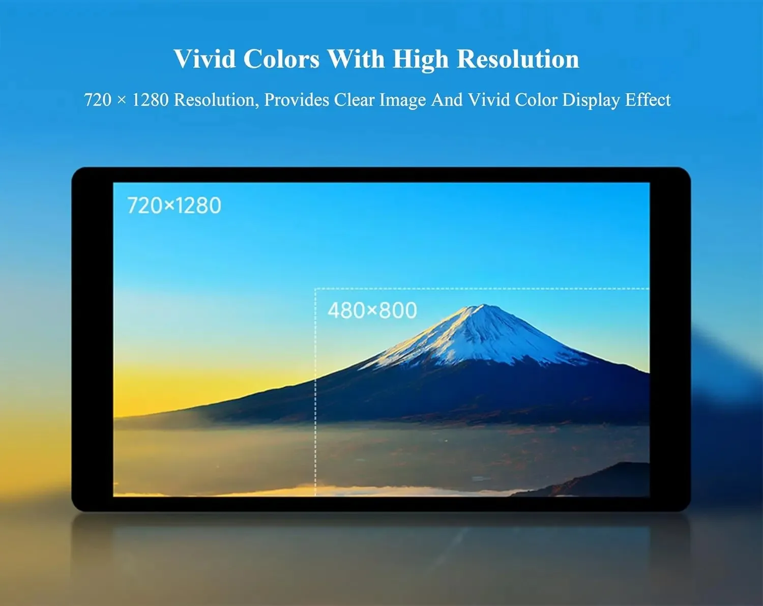 Waveshare Pantalla táctil IPS DSI de 5,0 pulgadas Panel táctil capacitivo 720x1280 Compatible con Raspberry Pi 5/4B/3B+/CM4/3+/3