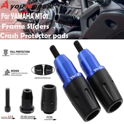 Deslizadores de marco de motocicleta, almohadilla de protección contra choques, Protector contra caídas, MT-07 para Yamaha, MT 07, 2014-2023, MT07, 2021, 2022