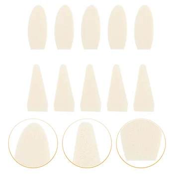 40 pcs מעקה erasers שרטוט ספוג מגב החלפת ראשים מגבונים כלי לשפשף את הפח התלמיד