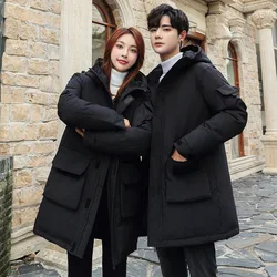 2023 New Casual Lovers Down Jacket In The Long Cargo Winter Coat Handsome Men and Beautiful Women Jackets for Men  Jackets for