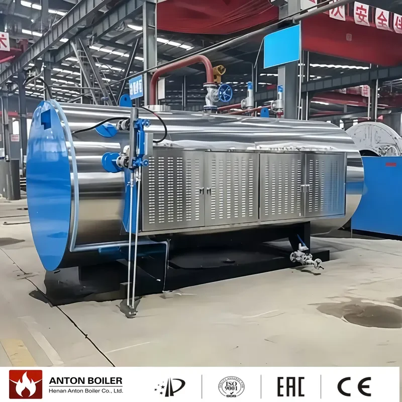 J WDR Series Industrial Electric Steam Boiler 1-20 T/h Capacity Horizontal Water Tube Low Pressure Energy Saving Design 98%