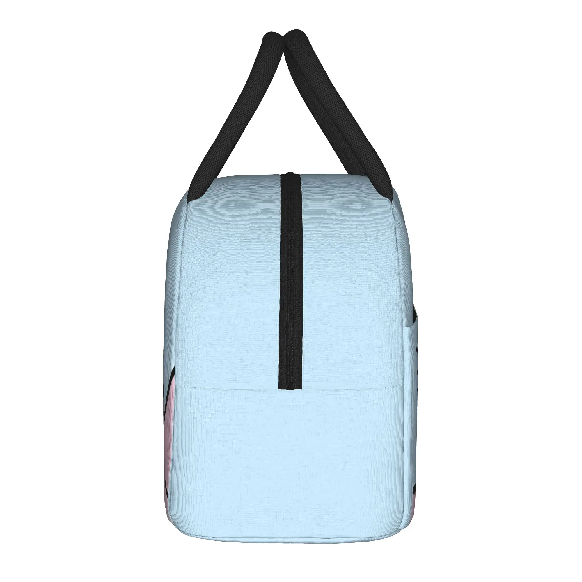 P-Pudgy Penguin Insulated Lunch Bags Leakproof I Wuv  u Meal Container Thermal Bag Lunch Box Tote College  Outdoor Men Women