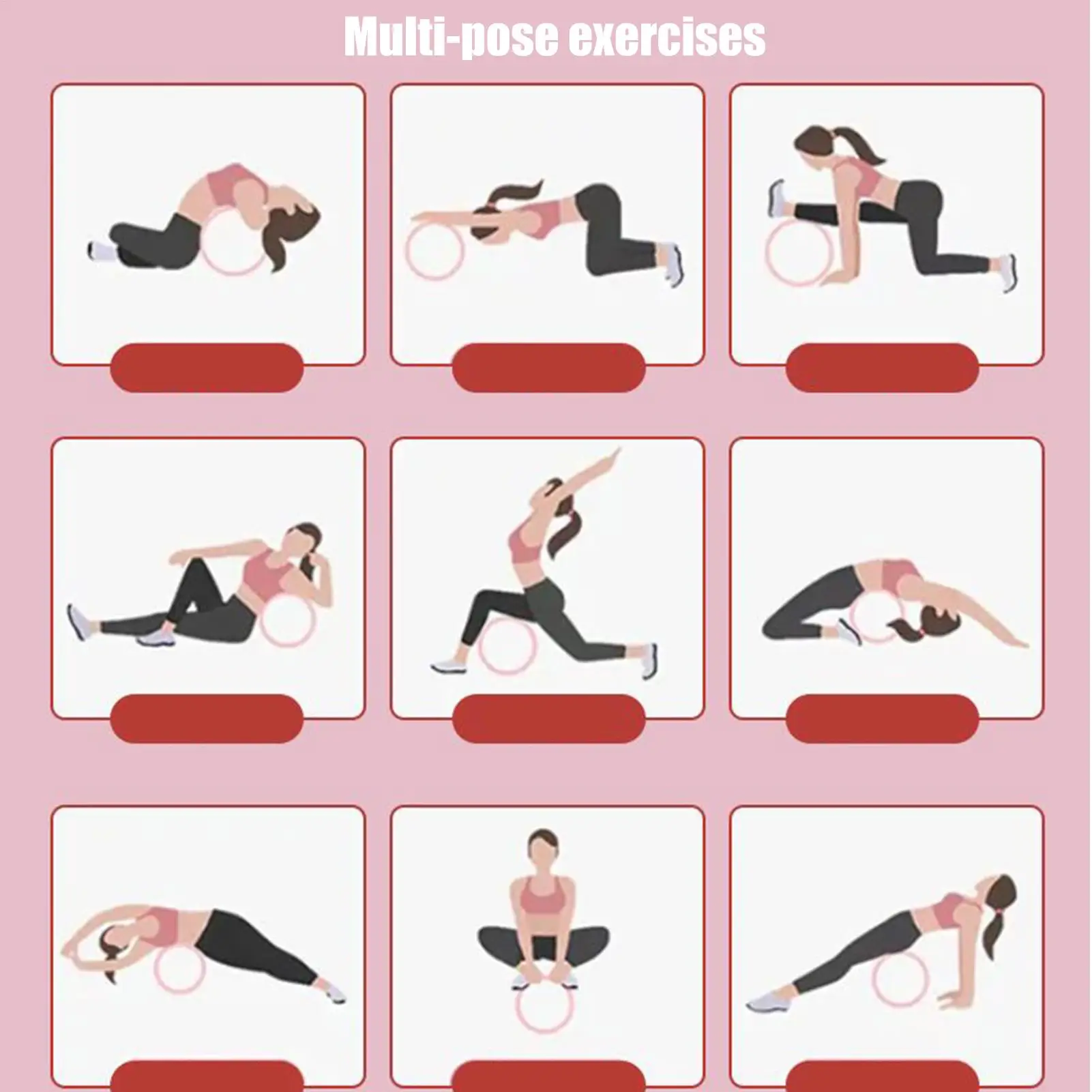 

Заднее колесо, роликовое оборудование для тренировки спины, массаж глубоких тканей, пилатес для тренировок на открытом воздухе, баланс, домашний тренажерный зал, упражнения, гибкость