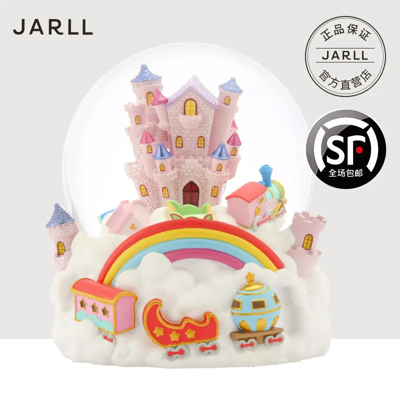 

Zahl Jarll Crystal Ball Music Box Music Box Girl Birthday Christmas Gift Valentine Sky City