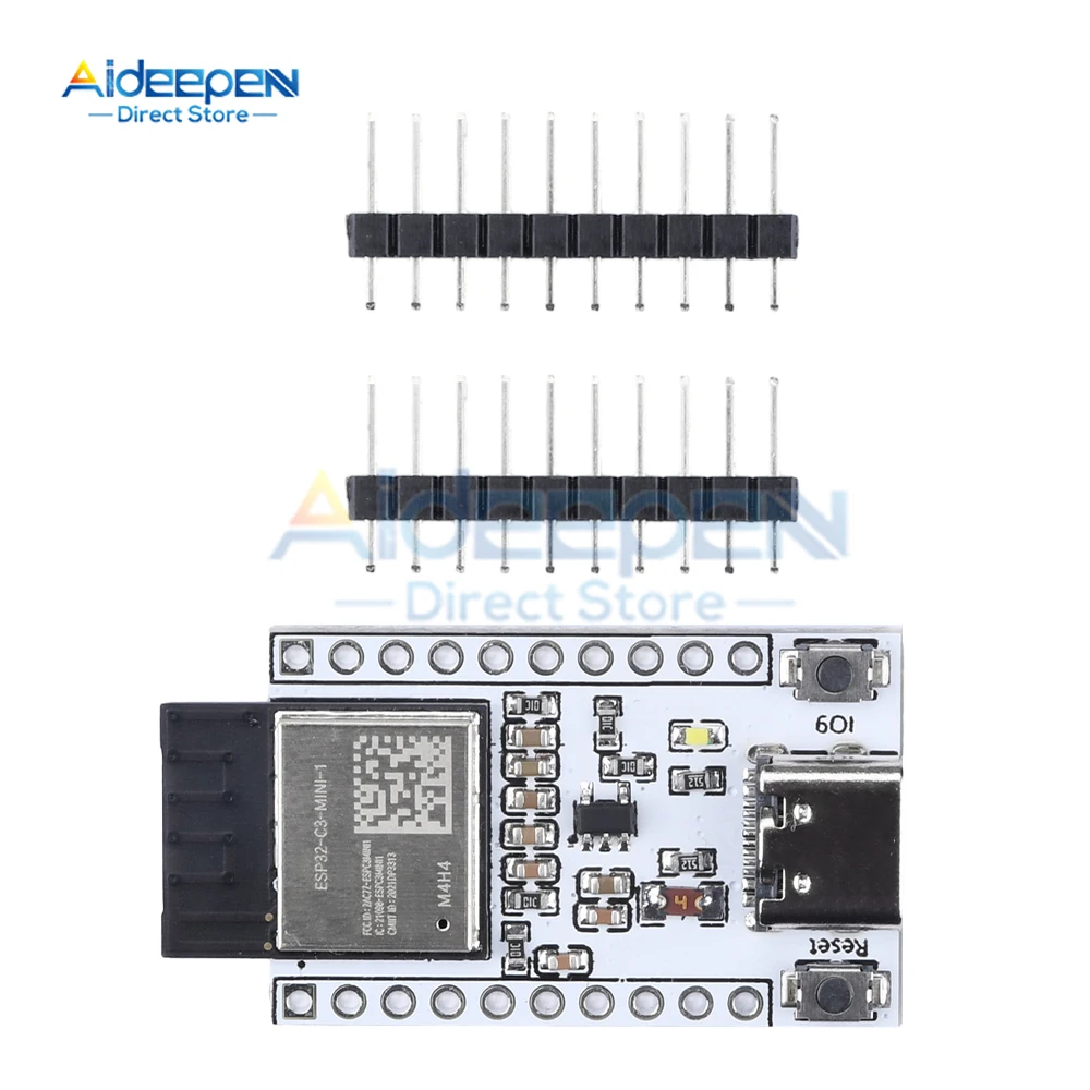 

ESP32 C3 Development Board Mini Wifi BT Module Type-C ESP32-C3 160 MHz RISC-V 32-Bit Single-Core Processor TYPE-C Interface