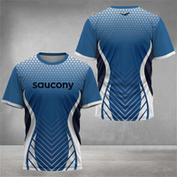 Summer men's T-shirt sports running T-shirt quick drying short sleeved clothing outdoor exercise tennis hiking training T-shirt