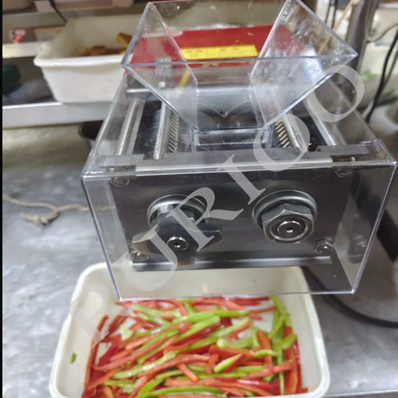 Vegetable Chopper - 110V/220V Electric Meat Slicer Vegetable Cutter