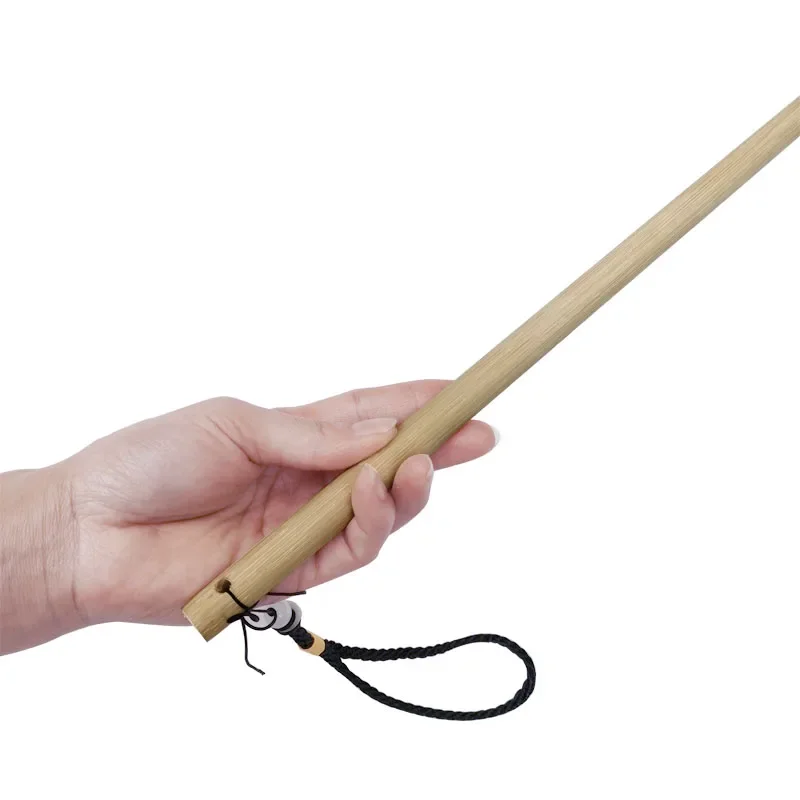 Teaching Whip Staff Vine Stick, Teacher's Dedicated Household Dance, White Wax Wood, Redwood