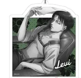 Game Levi Ackerman Eren Yeager sleutelhanger pop anime acryl sleutelhanger voor cadeau