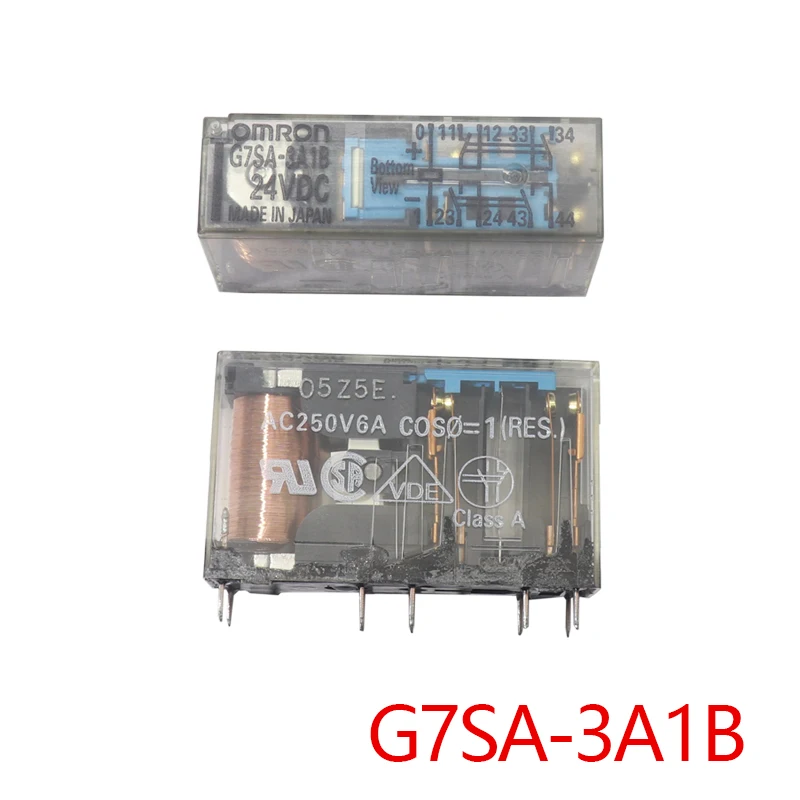 【1PCS】Safety Relays 10Pin G7SA-3A1B 24VDC AC250V6A DC24V