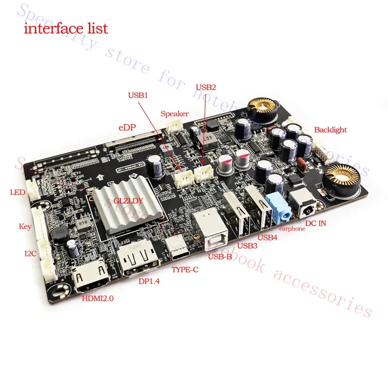For 27'' iMac 5120x2880@60Hz A1862 A2115 5K LCD Controller DP Type-c Driver Board DIY Monitor+ Speaker Crossover For LM270QQ1