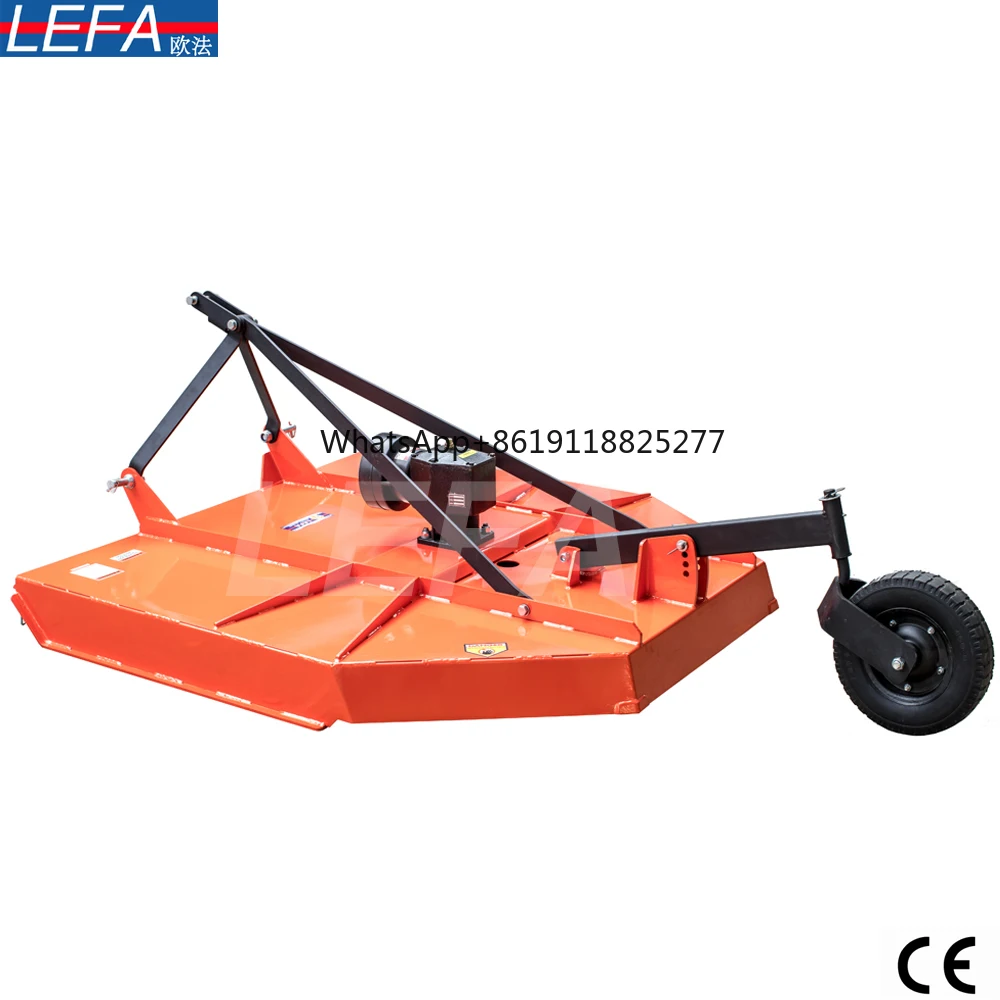 Farm 3-point PTO driven tractor mower PTO topper mower tractor rotary flail mower with CE