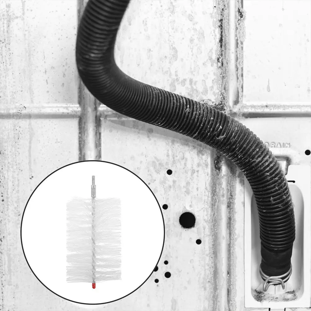 

Drain Hose Brush Head Sturdy For Washing Machine Cleaning Portable Replacement Brush Heads Tank Hose Fish Tank
