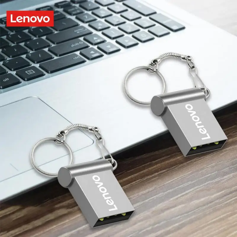 Lenovo USB3.0 Metal Disk 2TB 1TB High-Speed Flash Drives Portable Hard Drive File Rransfer Waterproof U Disk For Laptop Desktop