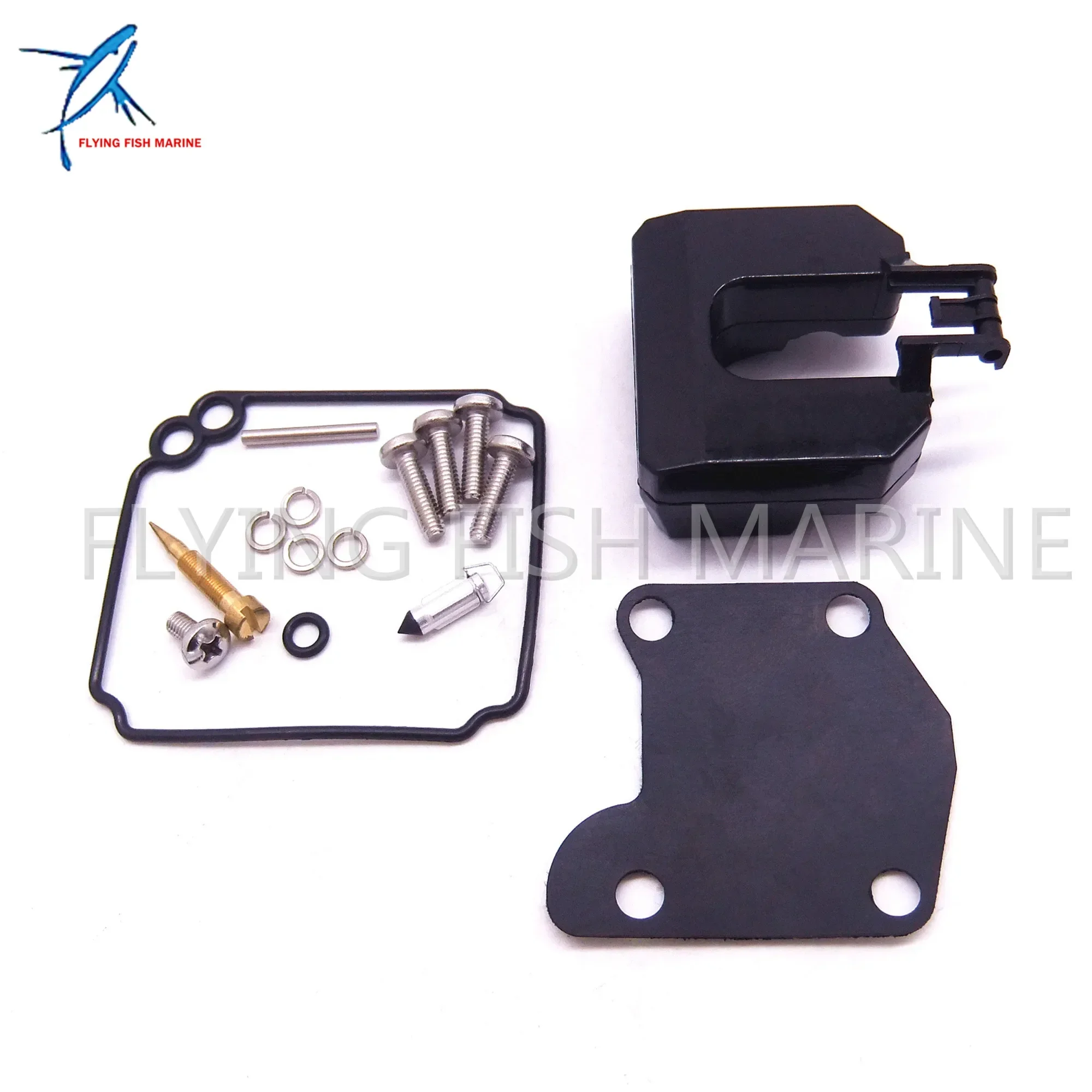 Outboard Motor Carburetor Repair Kit for Hangkai 2-Stroke 9.9HP 15HP 18HP