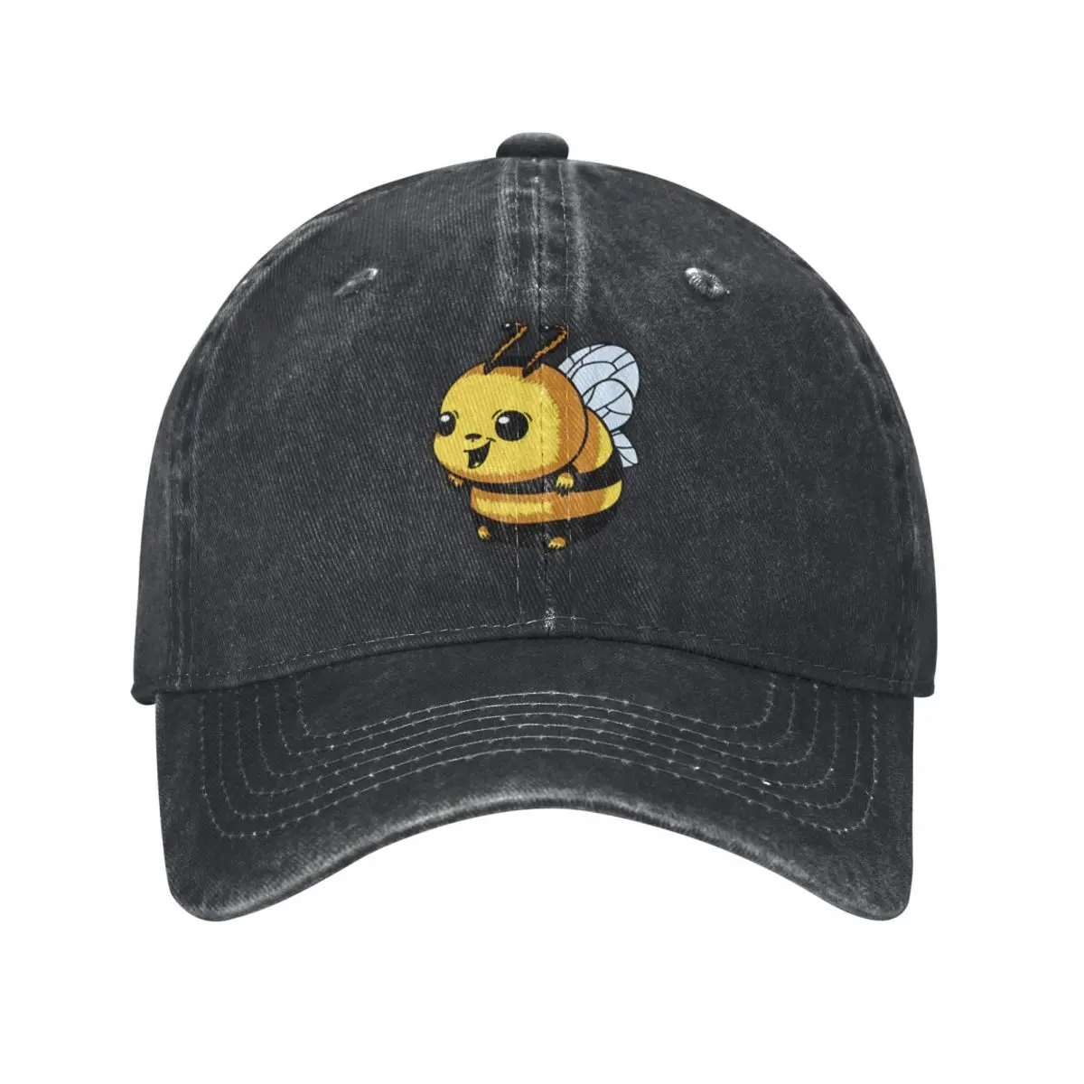 

Bee My Friend - Very Cute Baseball Caps Vintage Denim Washed Headwear Unisex Style Outdoor Running Hats