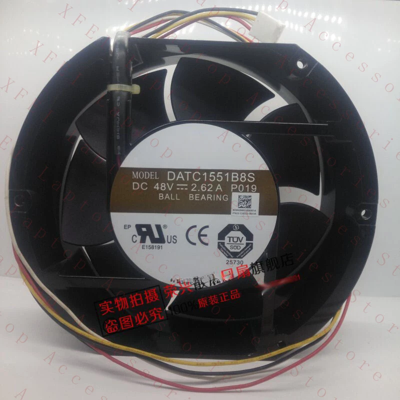 D  FOR AVC DATC1551B8S 17251 48V 2.62A 17CM metal frame high temperature cooling fan