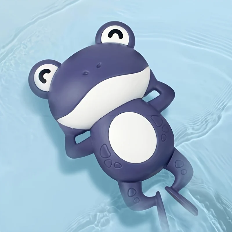 Jouet de bain de grenouille – Plastique non toxique, adapté aux jeux aquatiques, partenaire de jeux de douche et de piscine idéal, cadeau pour les vacances d'été