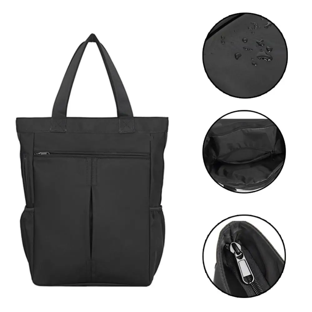 

New Large Capacity Handbag Durable Lightweight Waterproof Nylon Bag Stylish Men's Shoulder Bag Commuting
