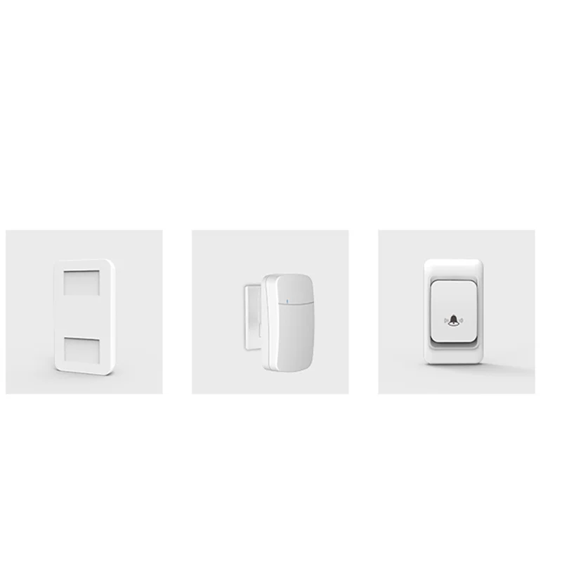 Outdoor Door Bell Wireless Door Bell Home Welcome My Melody Ring Doorbell Chime Kit EU Plug
