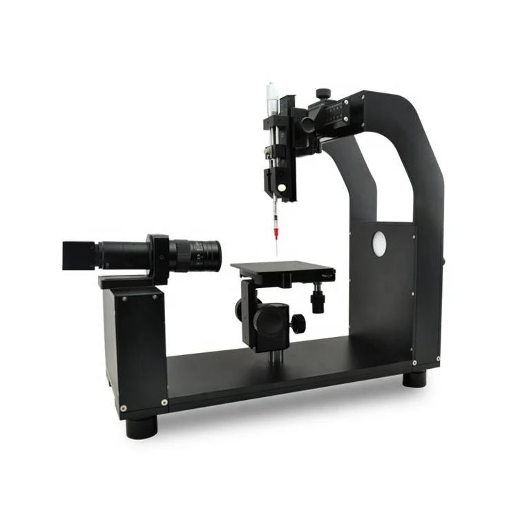 LIYI China Fabricante Goniômetro de Ângulo de Contato Automático Instrumento de Medição Medidor de Ângulo de Contato