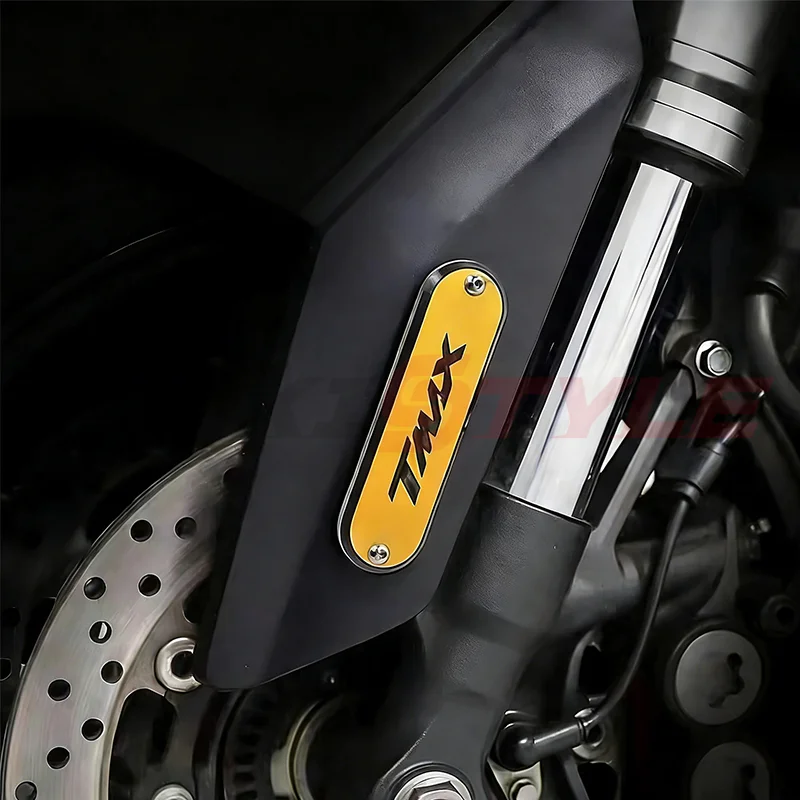 

Motorcycle Front Fender Decorator Axle Side Cover Aluminium Alloy Mudguards Fit For YAMAHA TMAX530 15-19 TMAX560 20-25 TECH MAX