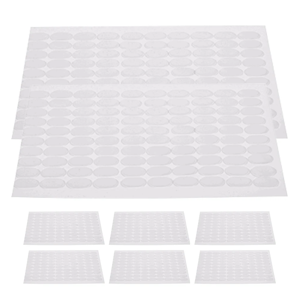 800 Stück doppelseitige Klebepunkte, transparent, abnehmbar, für Museumsanzeigen, Heimdekoration, Wand, Glas, Holz, Montageband, Basteln, Diy, Nano