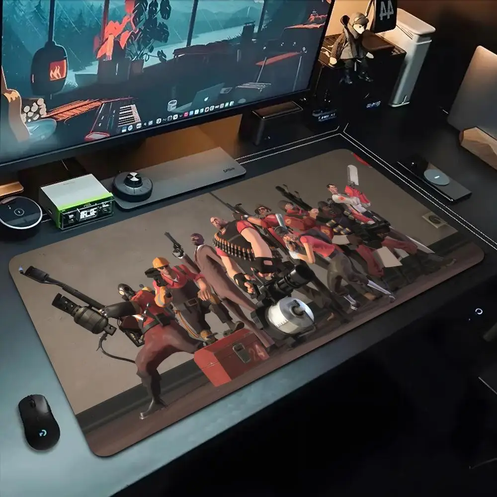 

Varmilo Team Fortress 2 Mouse Pad 500X1000 mm Large Gaming Mousepad Gamer XL Rubber Otaku Keyboard Pad Laptop Desk Mat