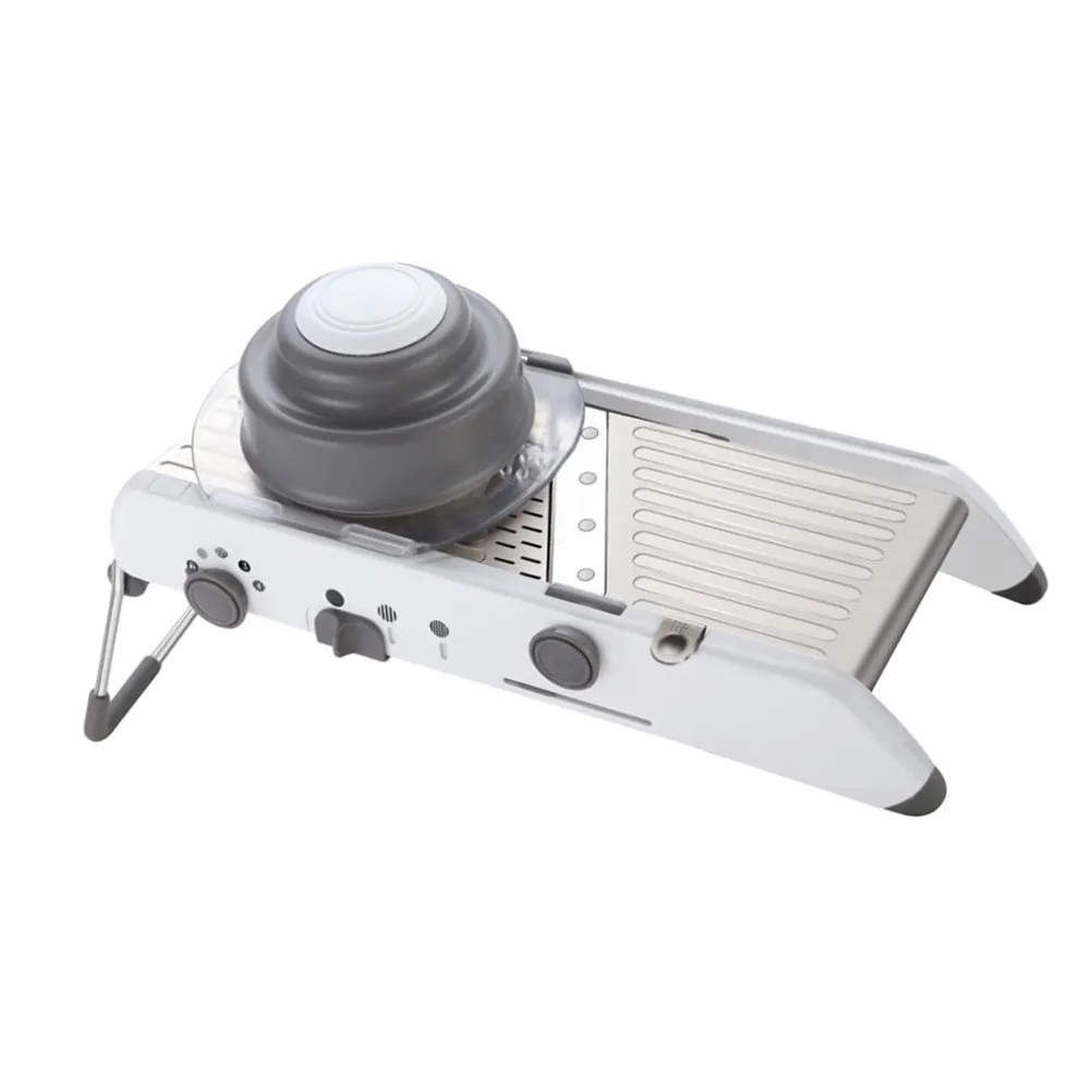 

Многофункциональная овощерезка-шинковка из нержавеющей стали с регулировкой толщины нарезки, для сыра, быстрая терка