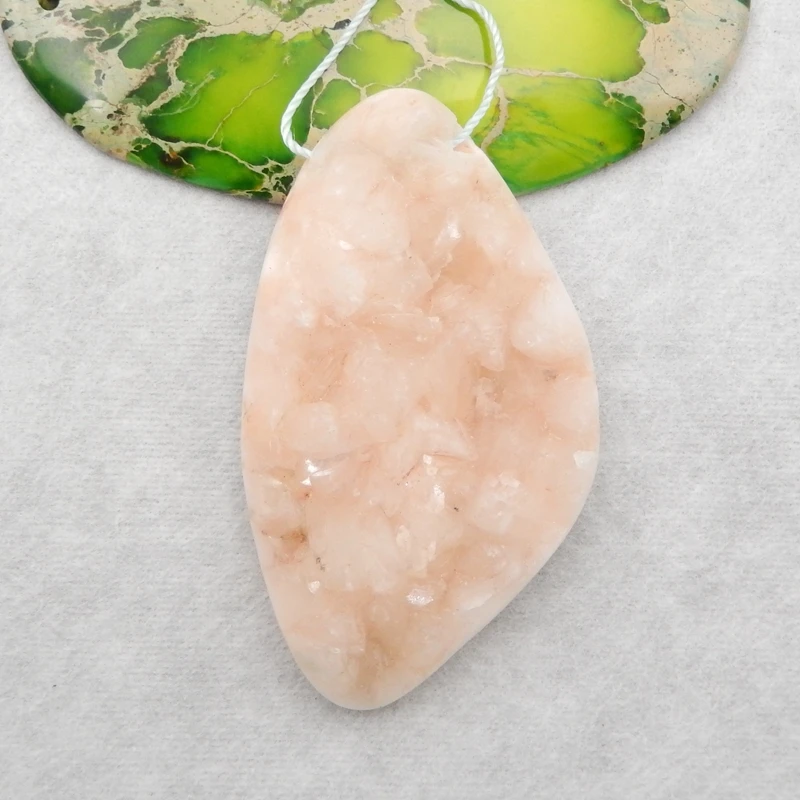 

Natural Quartz High Quality Polished Gemstone beads for diy earrings necklaces bracelets61x36x11mm25g