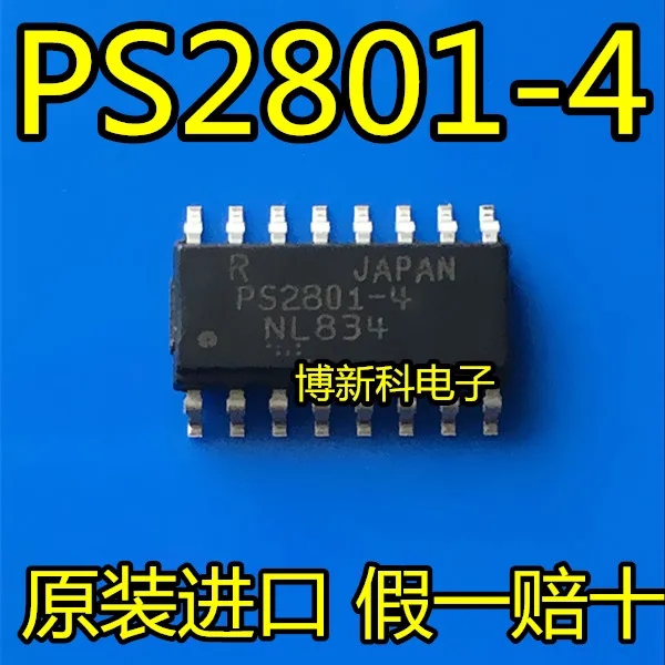 Ps2801-4-f3-a PS2801-4 SOP-16 four-channel optocoupler 100%New&Original